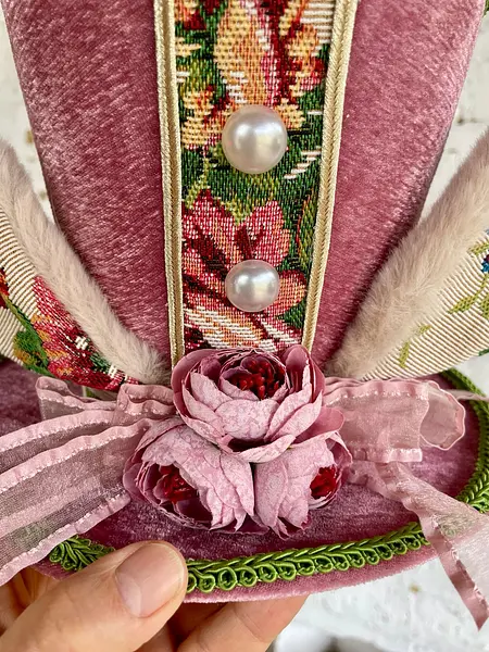 Sombrero Decorativo Con Orejas De Conejo Begonia Market