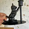 Candelero Con Figura De Gato