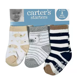 Set De Medias Para Niño 3 A 12 Meses R10