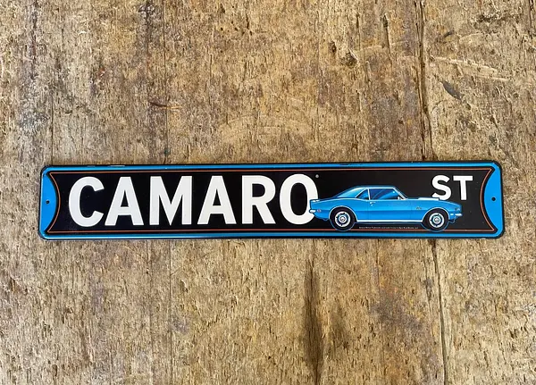 Letrero Metálico Camaro St
