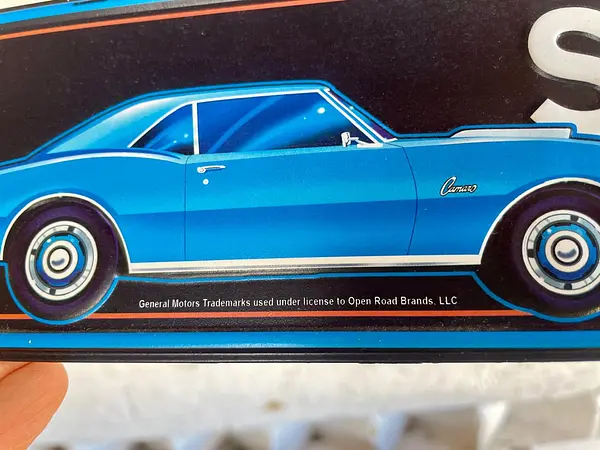Letrero Metálico Camaro St