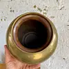 Floreros X 2 En Bronce - 1950