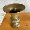 Floreros X 2 En Bronce - India 1950