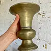 Floreros X 2 En Bronce - India 1950