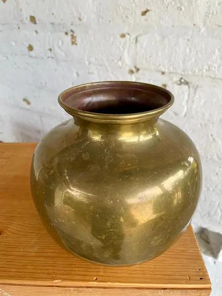 Floreros X 2 En Bronce - 1950