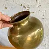 Floreros X 2 En Bronce - 1950
