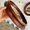 Cuadros De Aves X 2 Con Moldura Ovalada - Europa 1940
