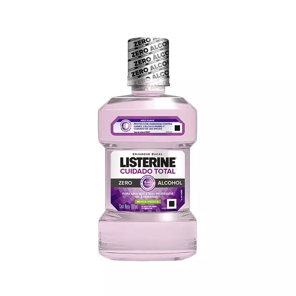 Enjuague Bucal Listerine Cuidado Total Menta Fresca