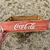 Caja Coca Cola Rústica Y Manijas Anudadas En Los Laterales