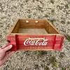 Caja Coca Cola Rústica Y Manijas Anudadas En Los Laterales