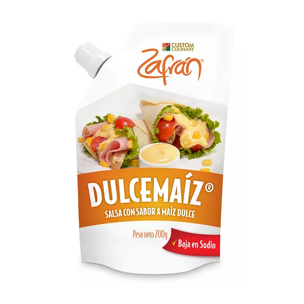 Salsa Zafrán Dulcemaíz 200gr