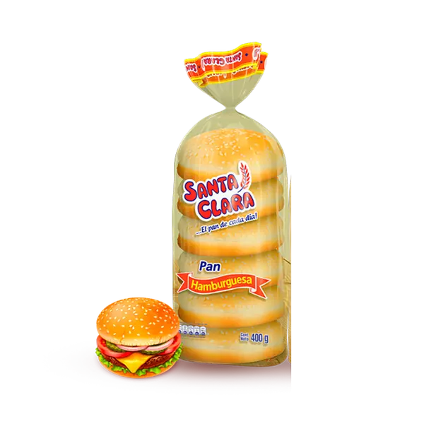 Pan Hamburguesa Santa Clara X6