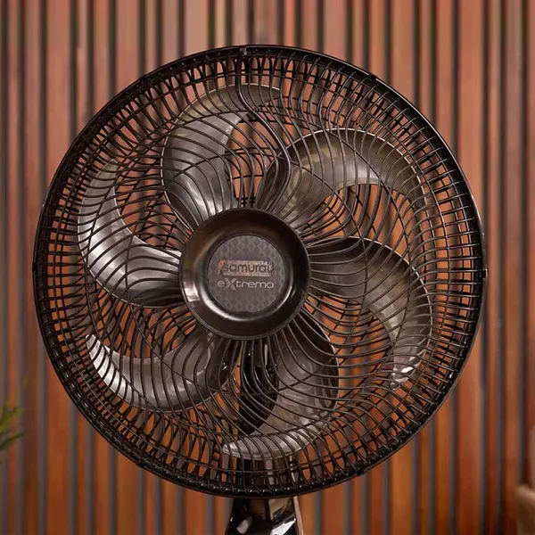 Ventilador Samurai Extremo 2 En 1 Negro