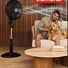 Ventilador Samurai Extremo 2 En 1 Negro