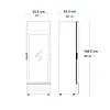 Vitrina Vertical Inducol Refrigerada De 220 Litros