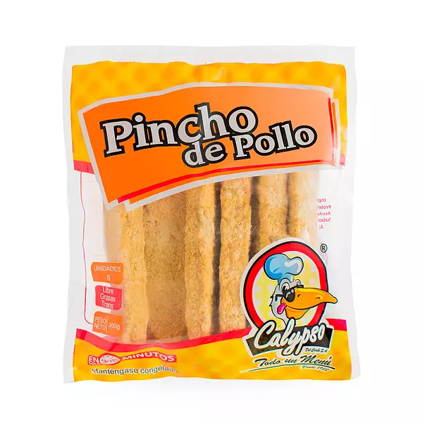 Pincho de Pollo Apanado Calypso 6 Unidades