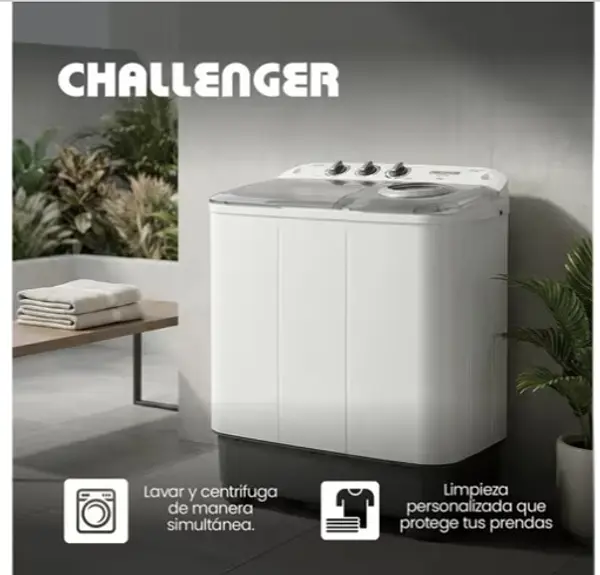 Lavadora Challenger Semi Automática 11 Kg