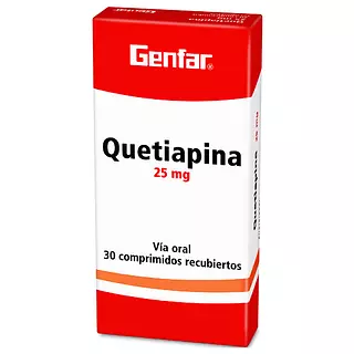 Quetiapina 25 Mg