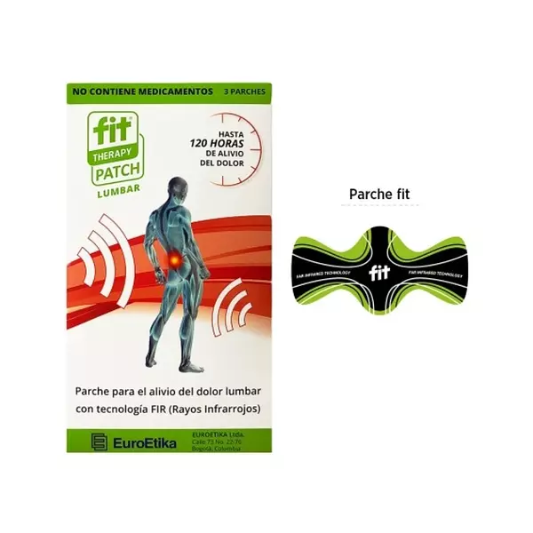 Fit Therapy Parches Lumbar