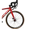 Bicicleta Ruta Rojo/Negra En Aluminio Quetzal Ltwoo 2x11