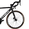 Bicicleta Ruta Negra En Aluminio Quetzal Grupo Shimano 105