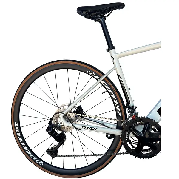 Bicicleta Ruta Blanca En Aluminio Quetzal Grupo Ltwoo 2x11