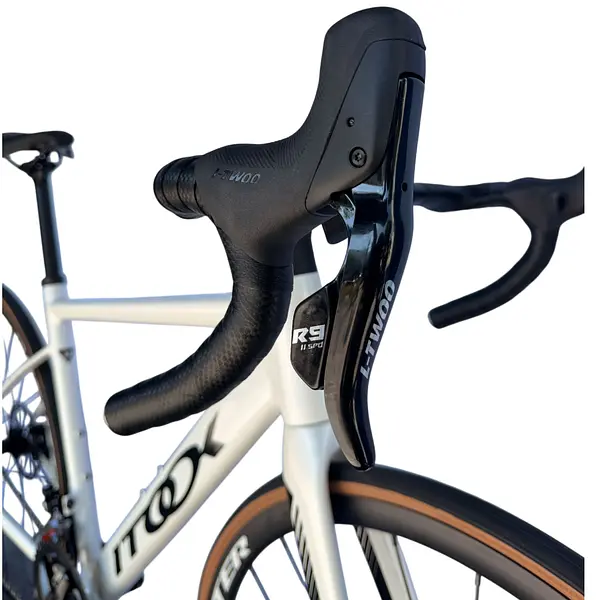 Bicicleta Ruta Blanca En Aluminio Quetzal Grupo Ltwoo 2x11