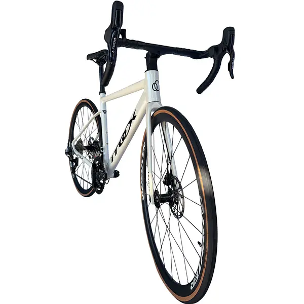Bicicleta Ruta Blanca En Aluminio Quetzal Grupo Ltwoo 2x11