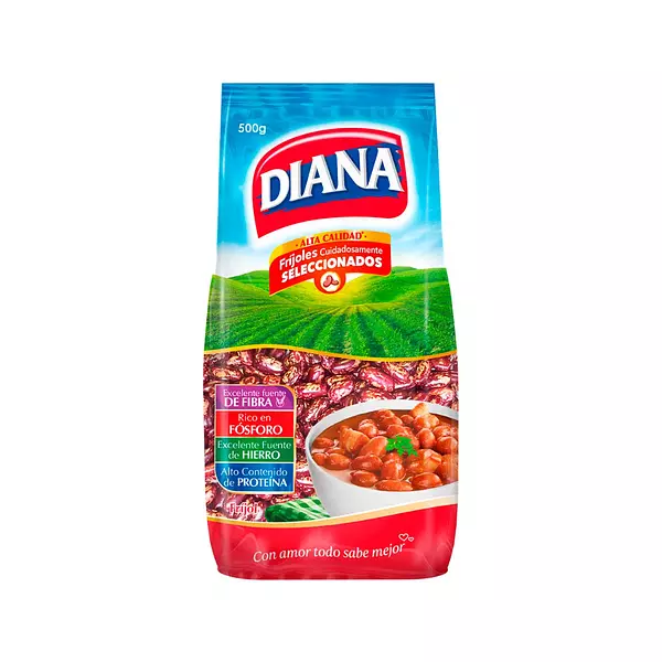 Frijoles Diana Con Fibra, Fósforo, Hierro Y Proteina