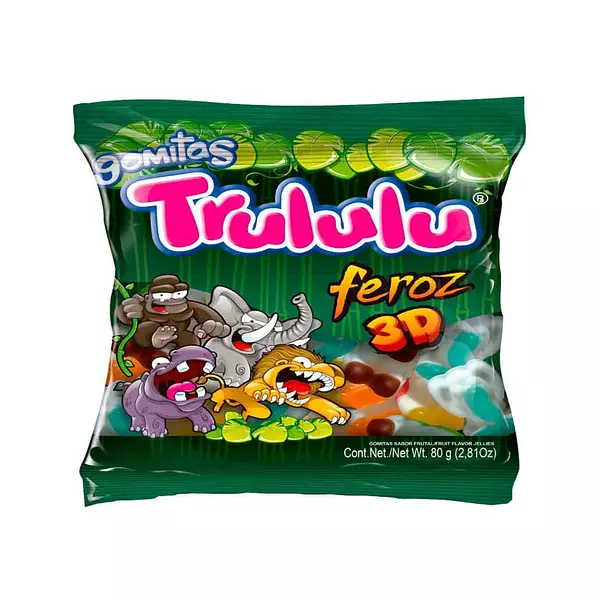 Gomitas Trululu Feroz 3d