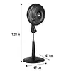 Ventilador Samurai Turbo Fresco De Pedestal 2113