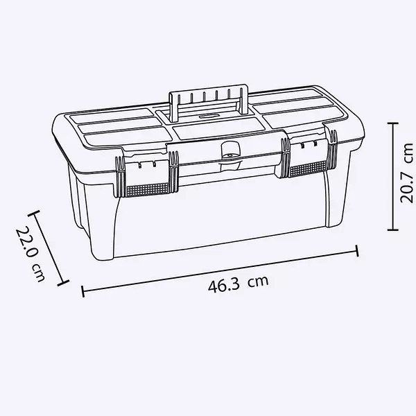 Caja Vanity Profesional 18" Rimax