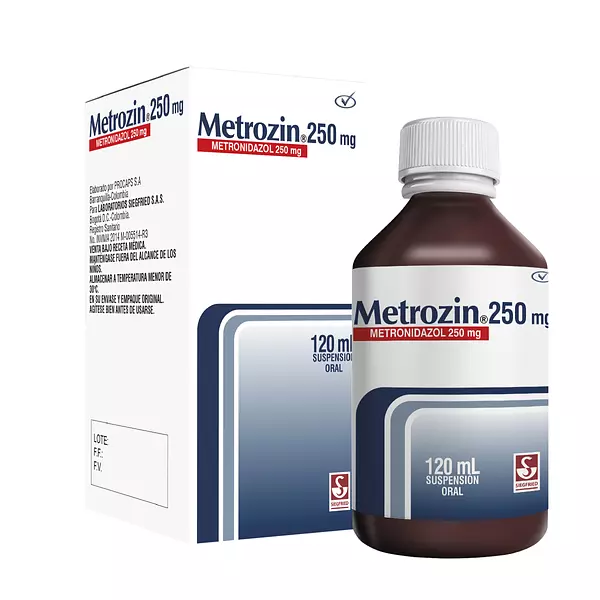 Metrozin 250 Mg Jarabe