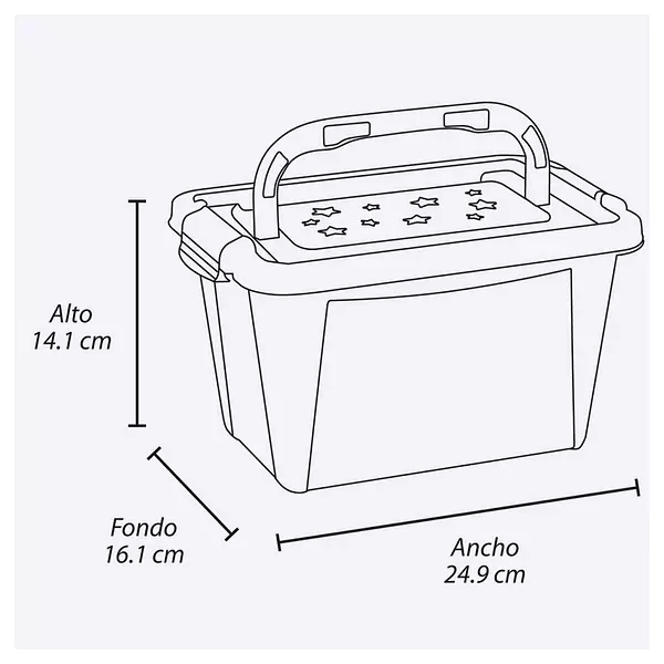 Caja Multiusos 3.5 L Rimax