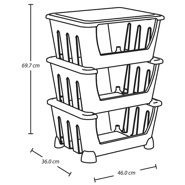 Canasta Organizadora Rimax