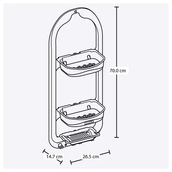 Organizador De Ducha Rimax