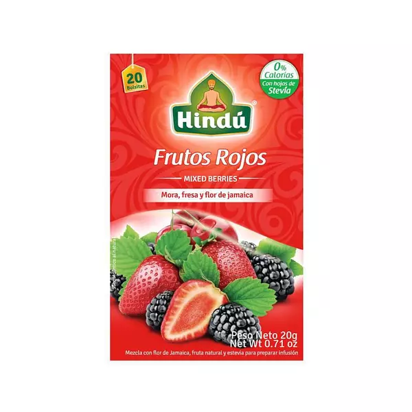 Aromática Hindú Frutos Rojos