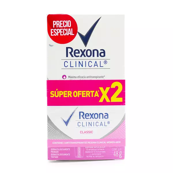 Desodorante Rexona Clinical Women