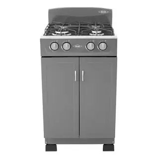 Estufa Romero Gabinete T Gas Propano Haceb Plata