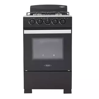 Estufa Romero Torre 50cm Haceb Gas Propano Negra