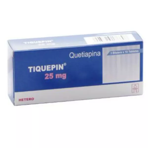 Tiquepin 25 Mg