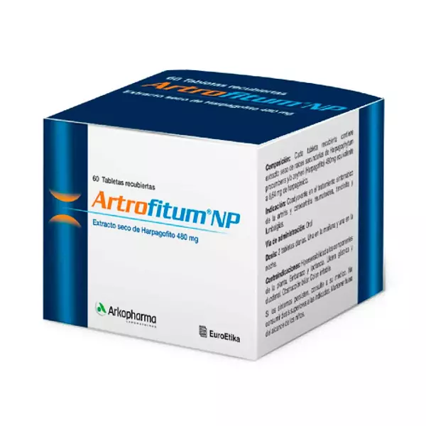 Artrofitum 60 Tabletas Extracto de Harpagofito 480mg - Euroe