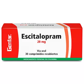 Escitalopram 20 Mg