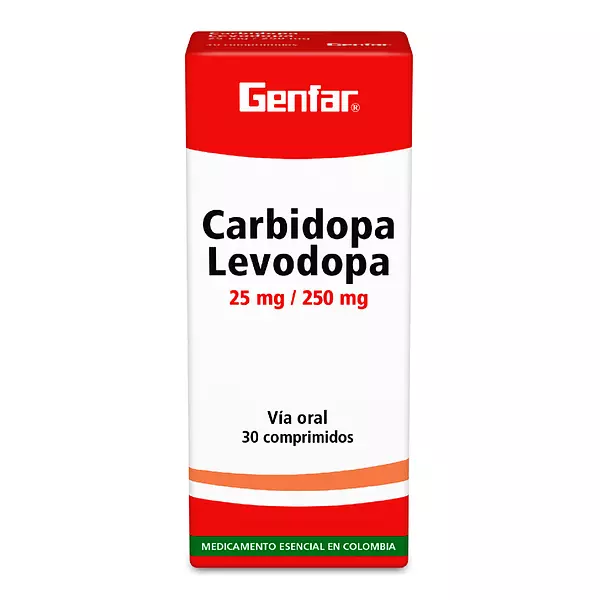 Carbidopa + Levodopa 25/250 Mg