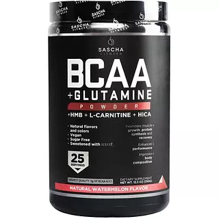 Bcaa + Glutamine Sabor Sandia 350g - Sascha Fitness