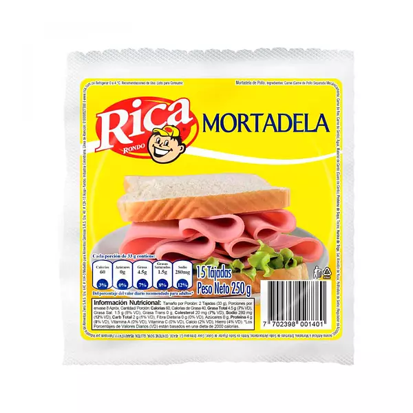 Mortadela Rica Rondo