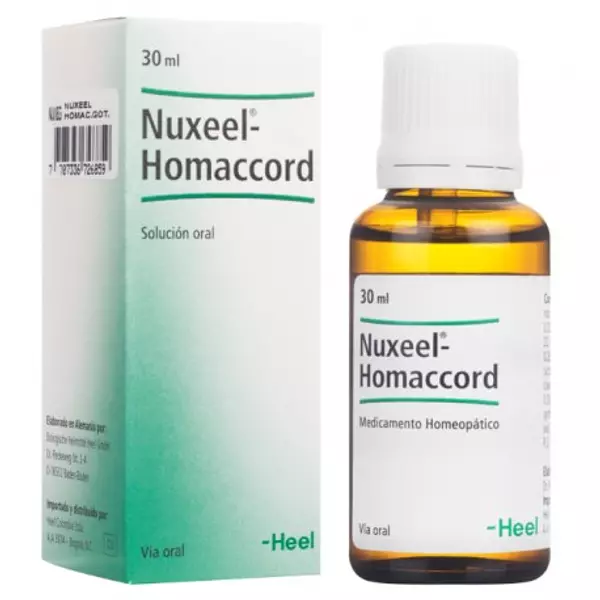 Nux Vomica-Homaccord 30 Ml. Gotas - Heel