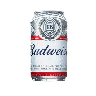 Cerveza de Lata Budweiser