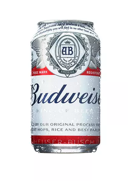 Cerveza de Lata Budweiser