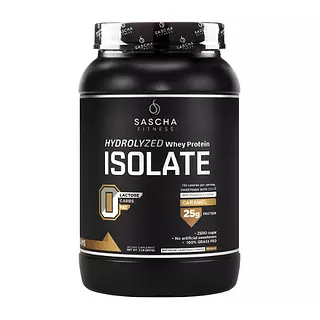 Proteina Isolate Sabor Caramelo 2lb - Sascha Fitness